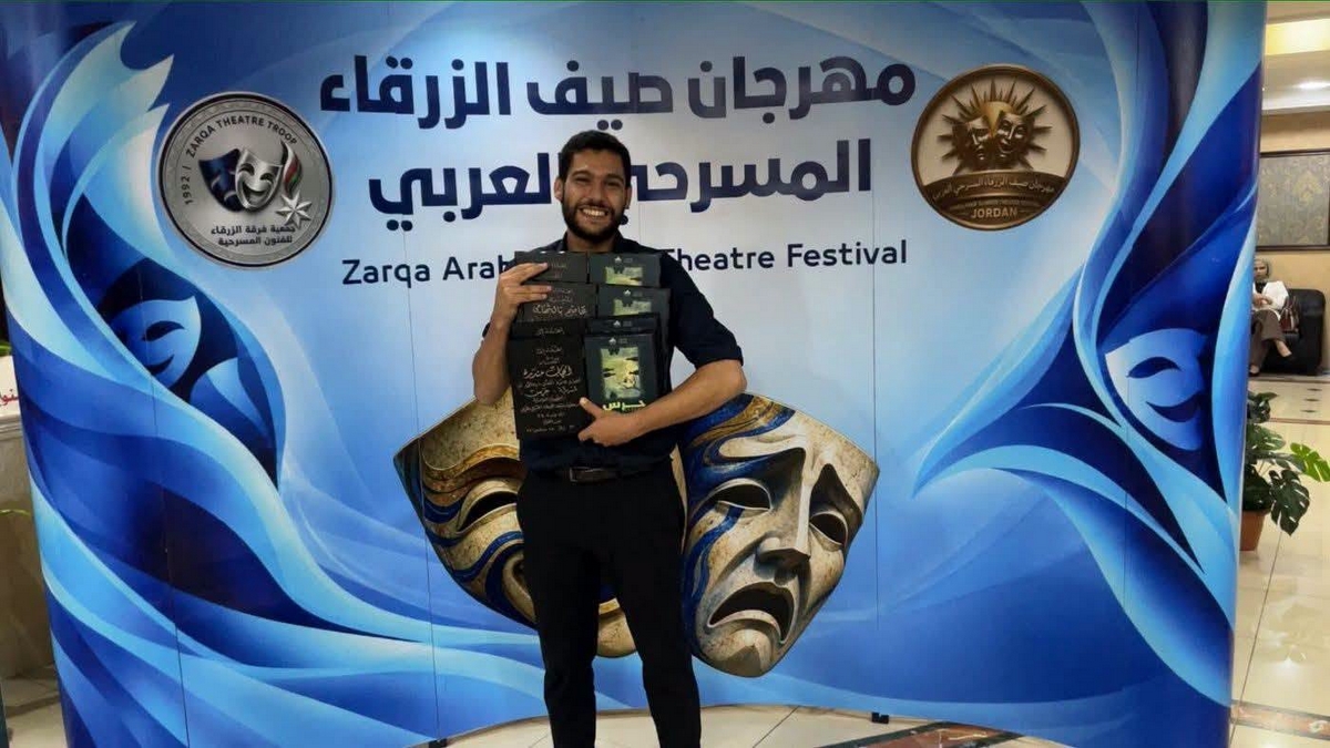 مسرحية “جرس” للمخرج عاصم بالتوهامي تحصد 4 جوائز هامة بالأردن