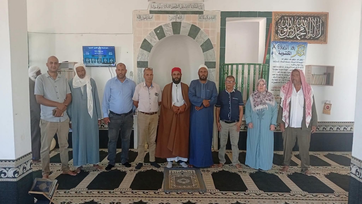 المديرة الجهوية للشؤون الدينية بصفاقس تتُابع وضعيات المعالم الدينية بالصخيرة