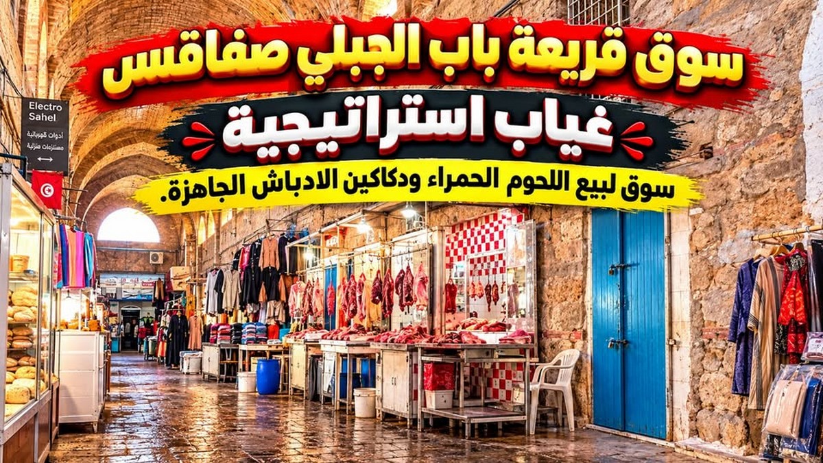 صفاقس : سوق قريعة   من فضاء تاريخي لتجارة اللحوم إلى سوق للملابس الجاهزة ؟